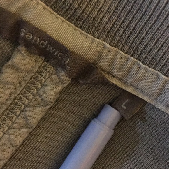 Slate Blue Cotton Jacket - Picture 9 of 9